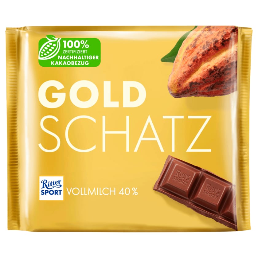 Ritter Sport Goldschatz 100g